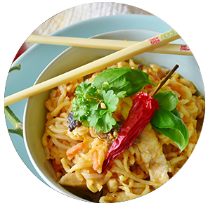 wok en curry